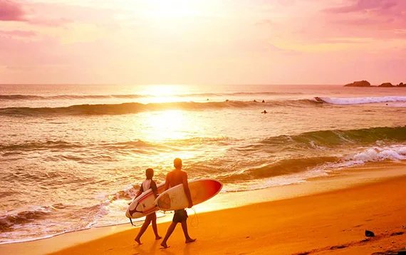 Beach Surfing